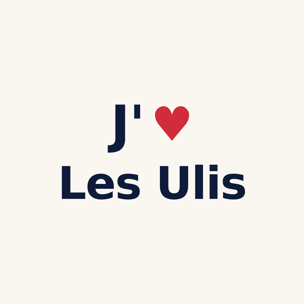 Tasse personnalisée Les Ulis — design J'aime Les Ulis