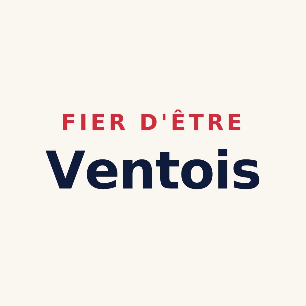 Tasse « Fier d'être Ventois » — design pour Les Ventes