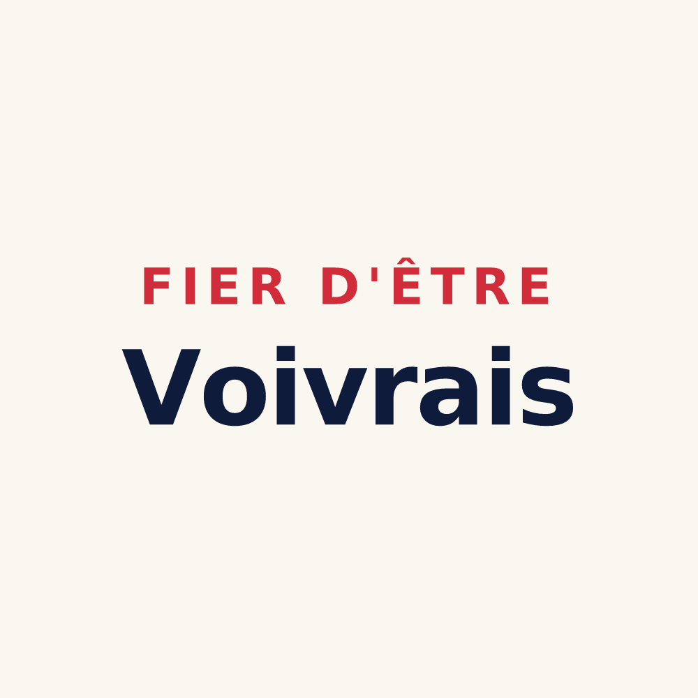 Tasse « Fier d'être Voivrais » — design pour Les Voivres