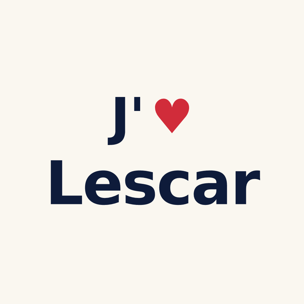 Tasse personnalisée Lescar — design J'aime Lescar