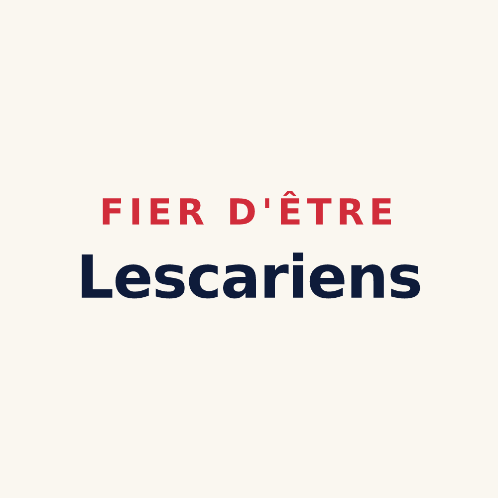Tasse « Fier d'être Lescariens » — design pour Lescar