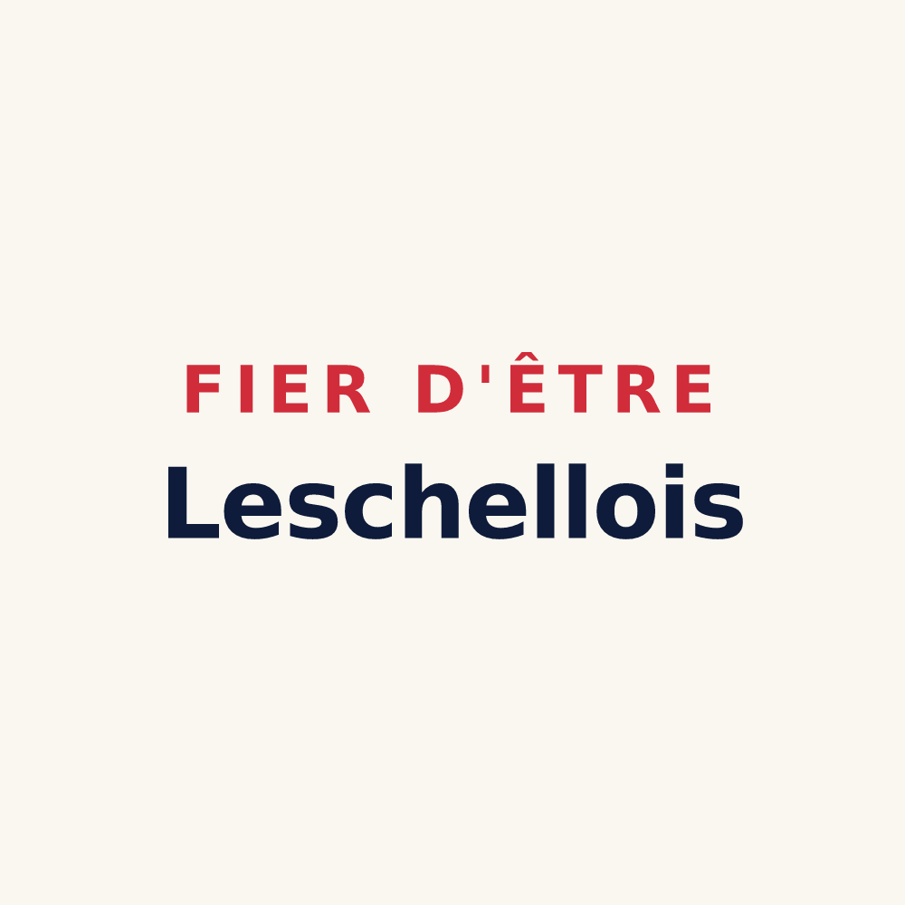 Tasse « Fier d'être Leschellois » — design pour Leschelle