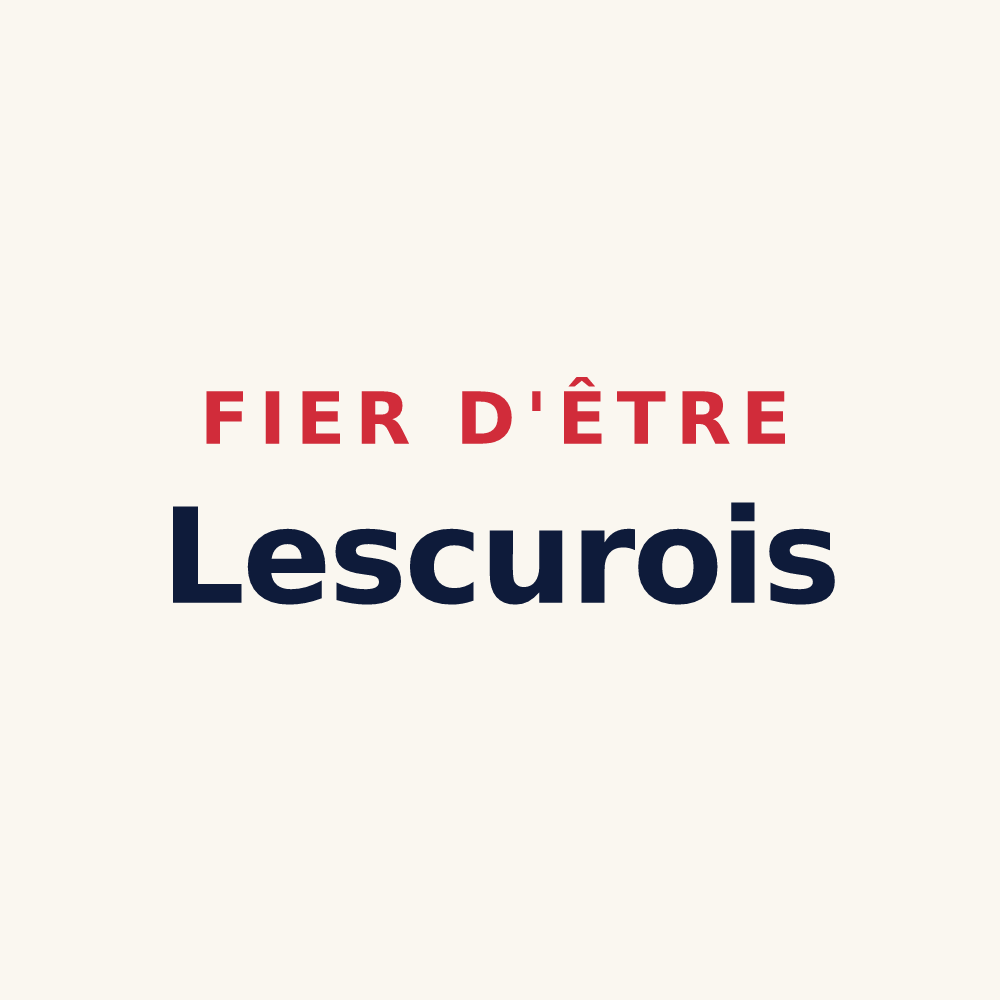 Tasse « Fier d'être Lescurois » — design pour Lescure-Jaoul