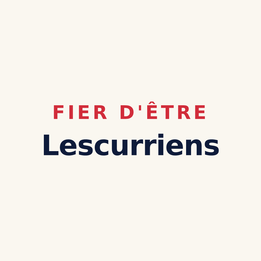 Tasse « Fier d'être Lescurriens » — design pour Lescurry