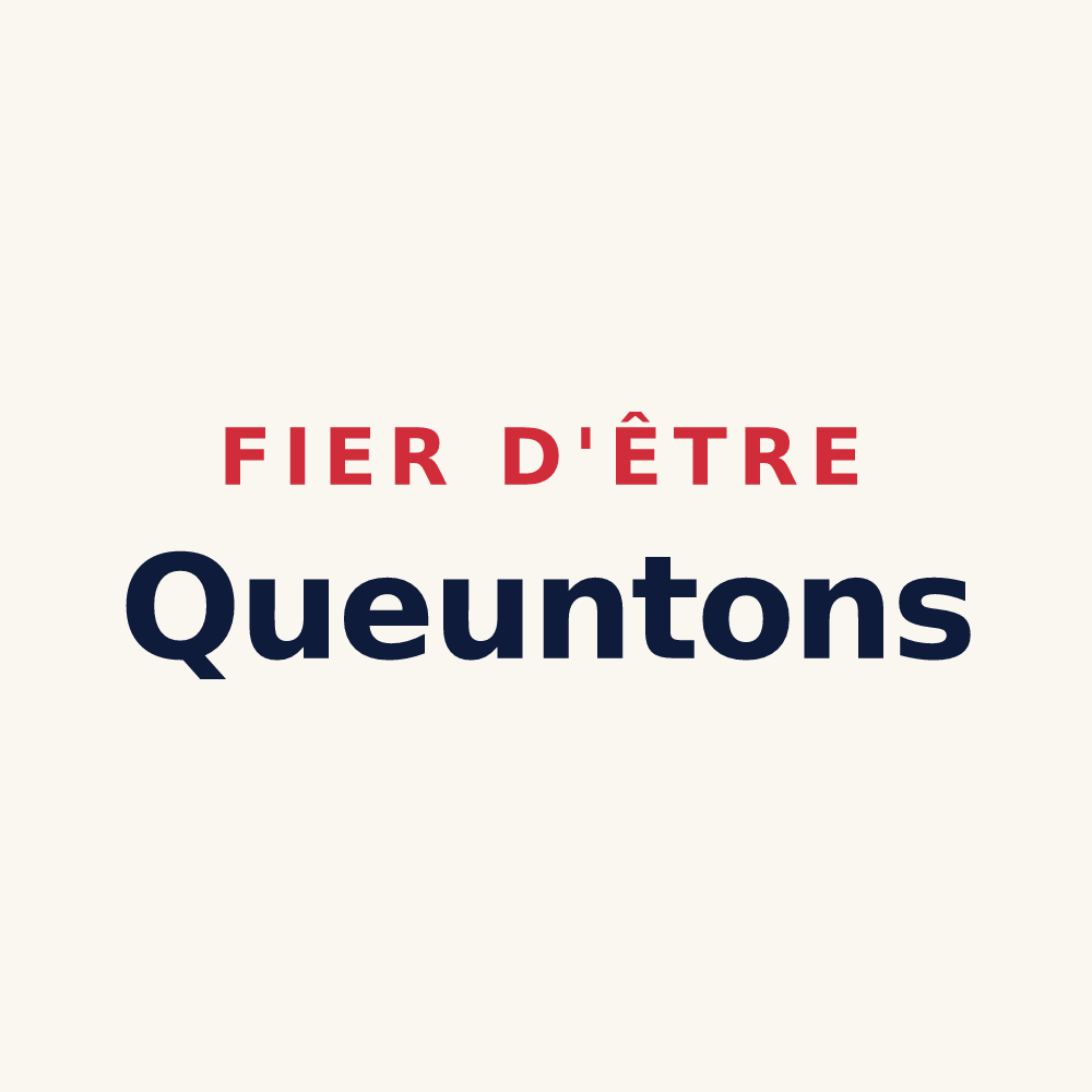 Tasse « Fier d'être Queuntons » — design pour Lesmont