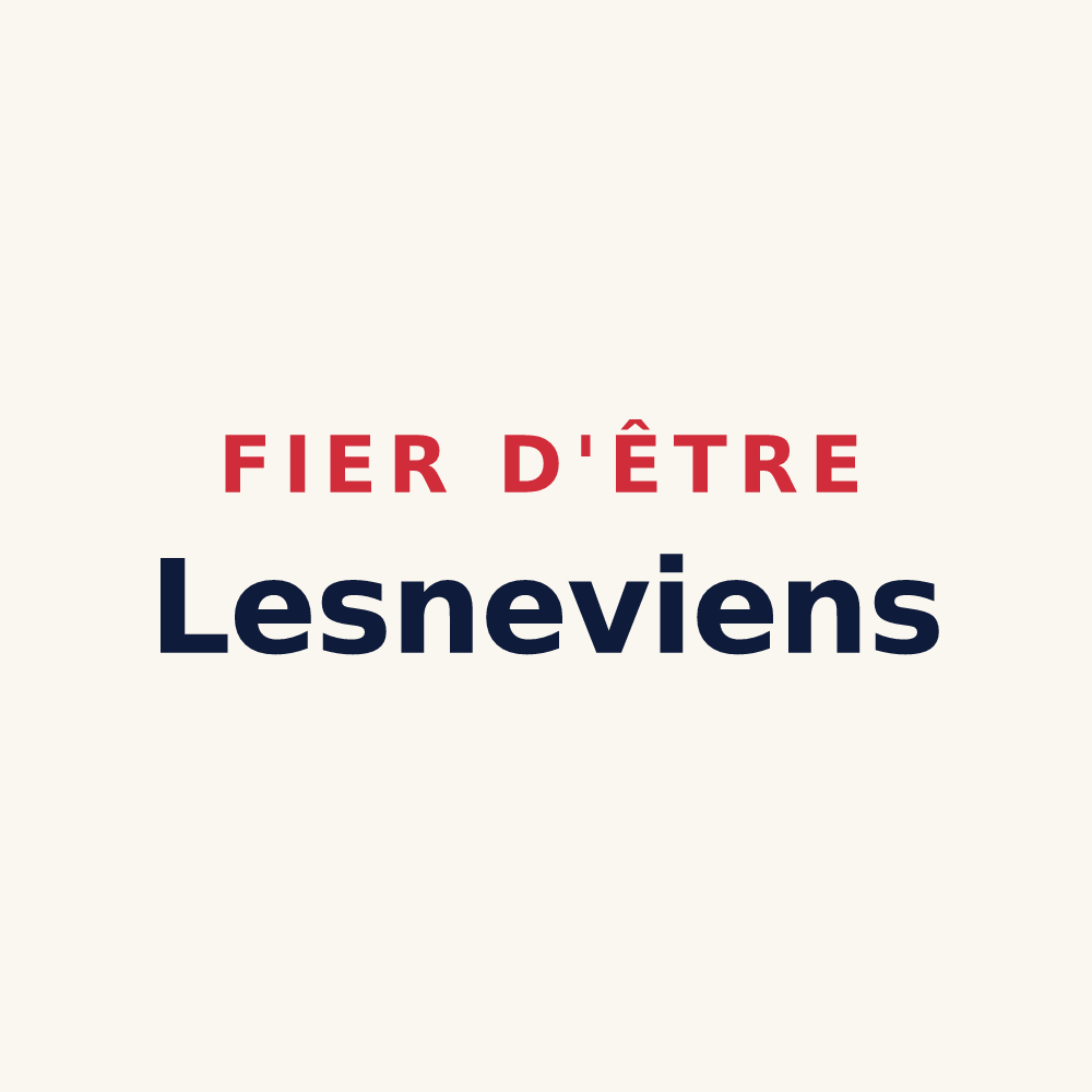 Tasse « Fier d'être Lesneviens » — design pour Lesneven