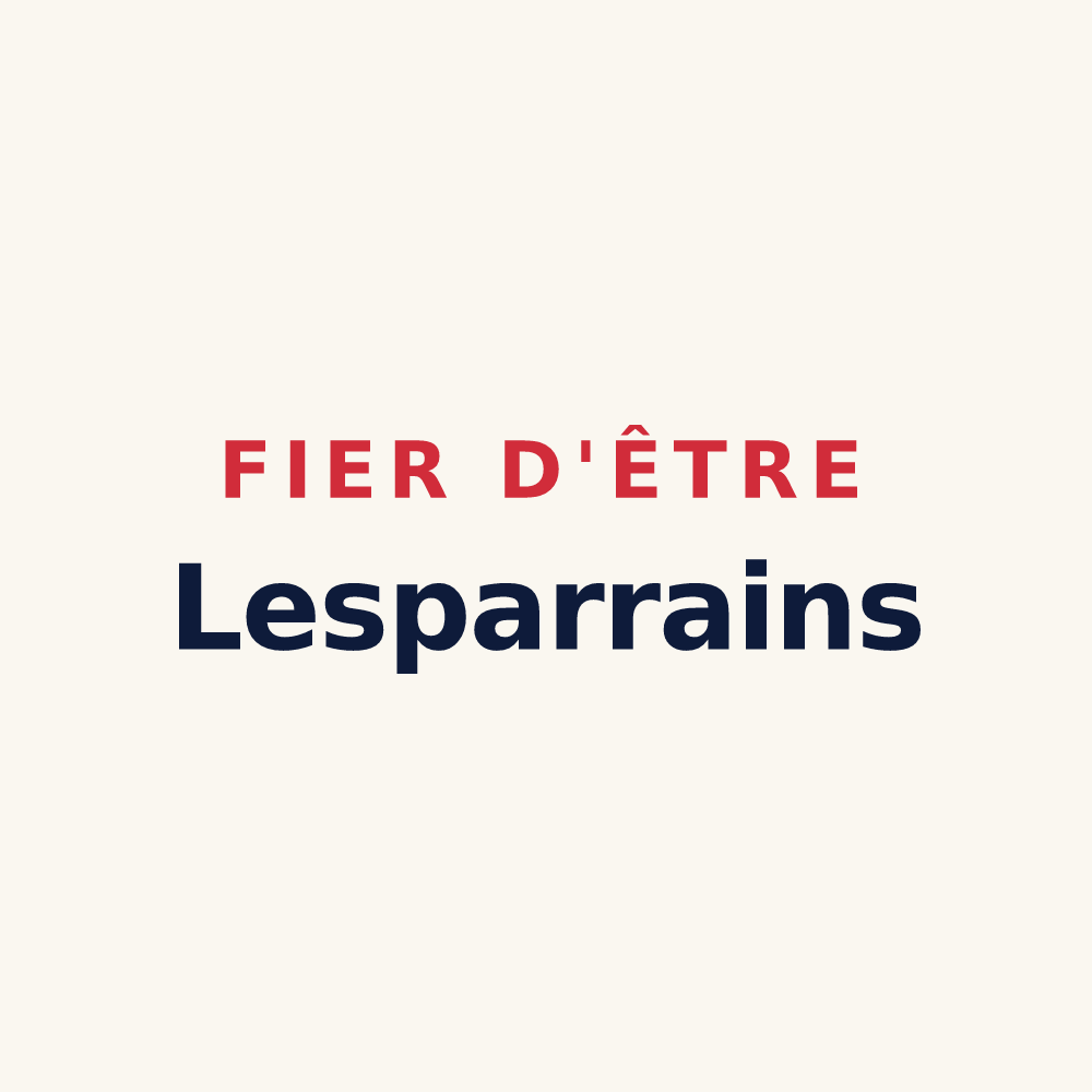 Tasse « Fier d'être Lesparrains » — design pour Lesparre-Médoc