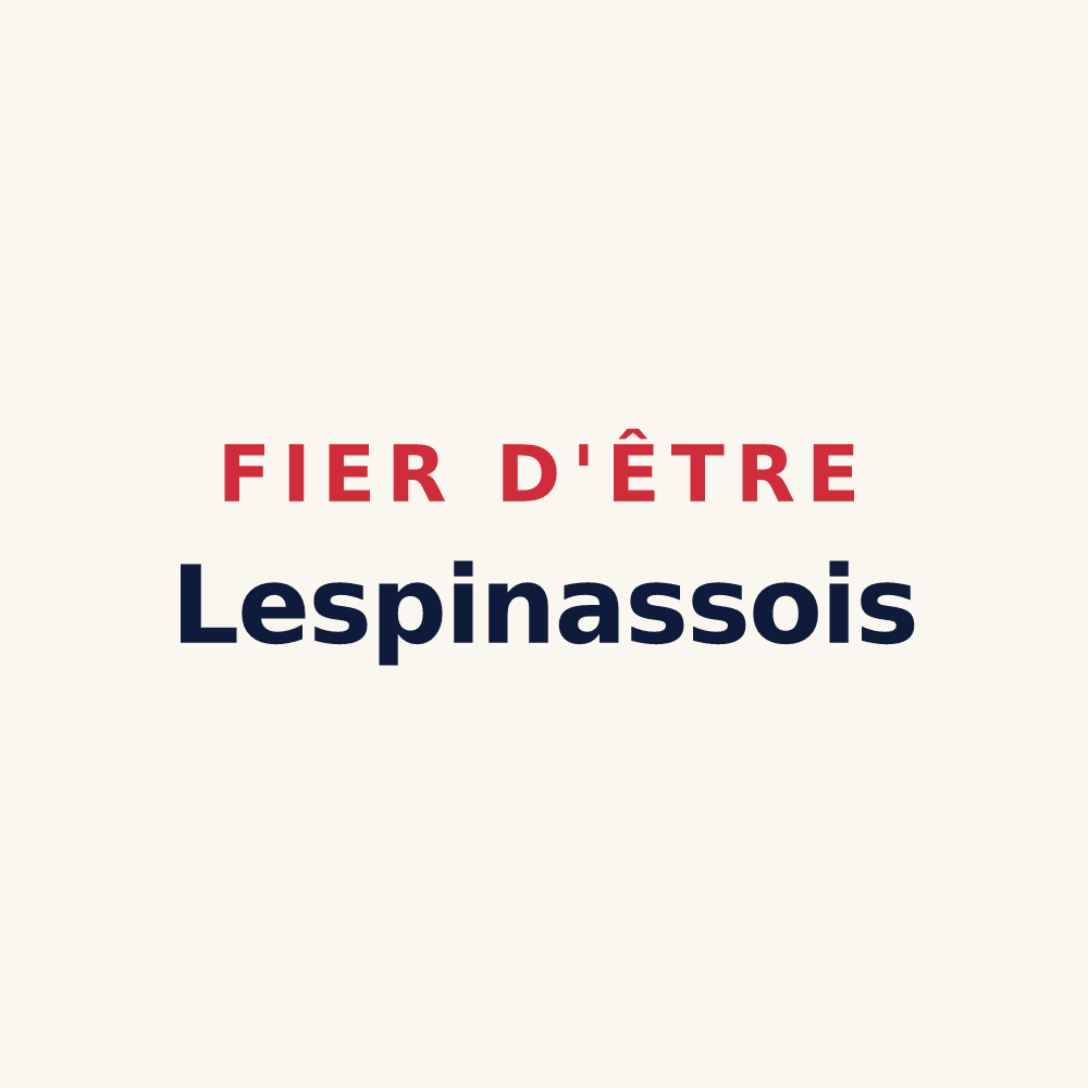 Tasse « Fier d'être Lespinassois » — design pour Lespinasse