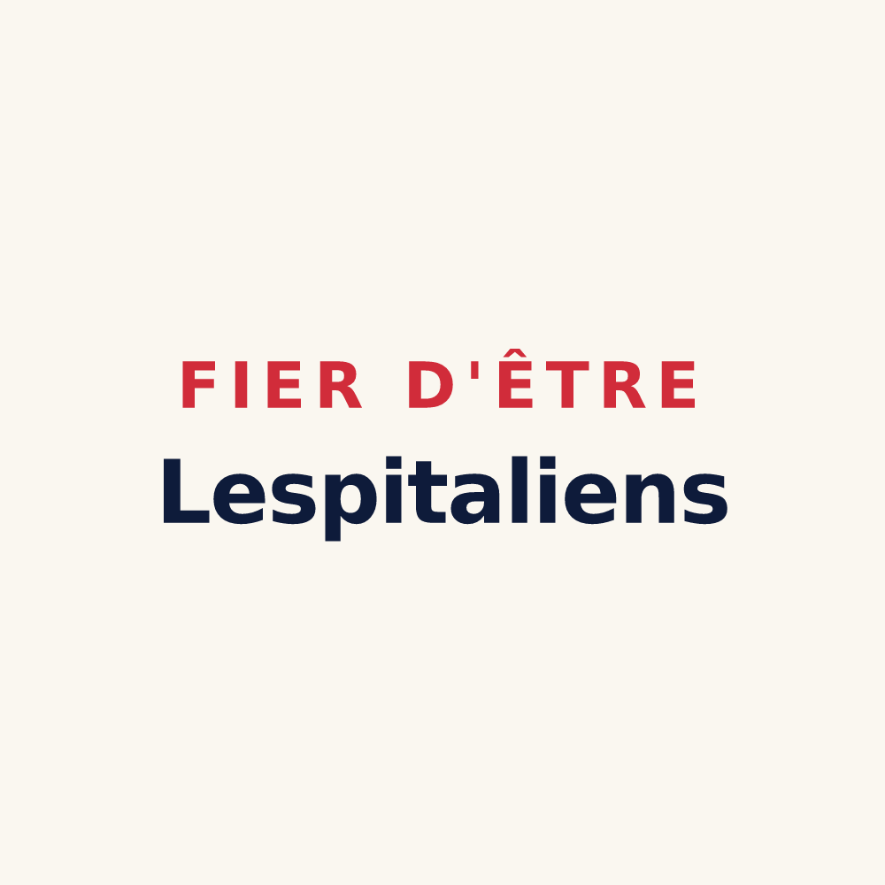 Tasse « Fier d'être Lespitaliens » — design pour Lespiteau