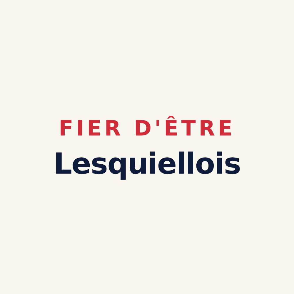 Tasse « Fier d'être Lesquiellois » — design pour Lesquielles-Saint-Germain