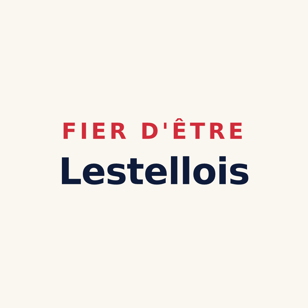 Tasse « Fier d'être Lestellois » — design pour Lestelle-Bétharram