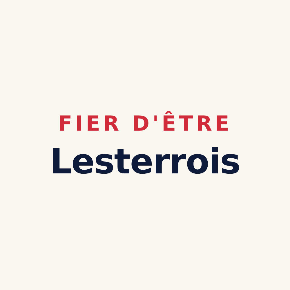 Tasse « Fier d'être Lesterrois » — design pour Lesterps