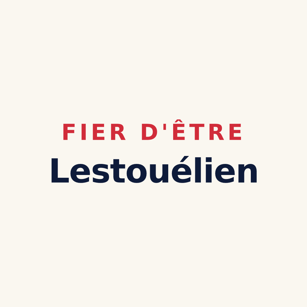 Tasse « Fier d'être Lestouélien » — design pour Lestrade-et-Thouels