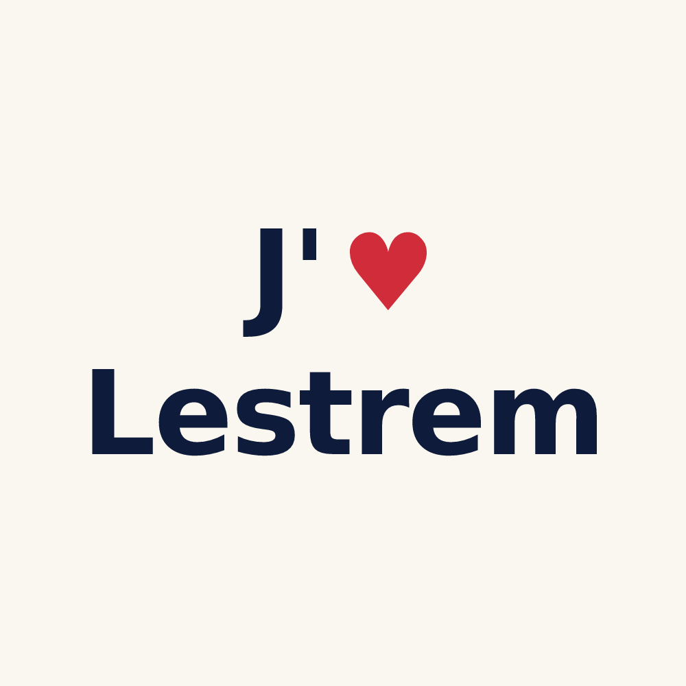 Tasse personnalisée Lestrem — design J'aime Lestrem