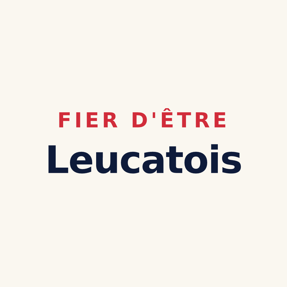 Tasse « Fier d'être Leucatois » — design pour Leucate