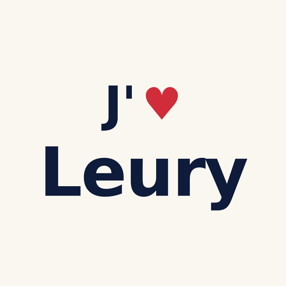 Tasse personnalisée Leury — design J'aime Leury