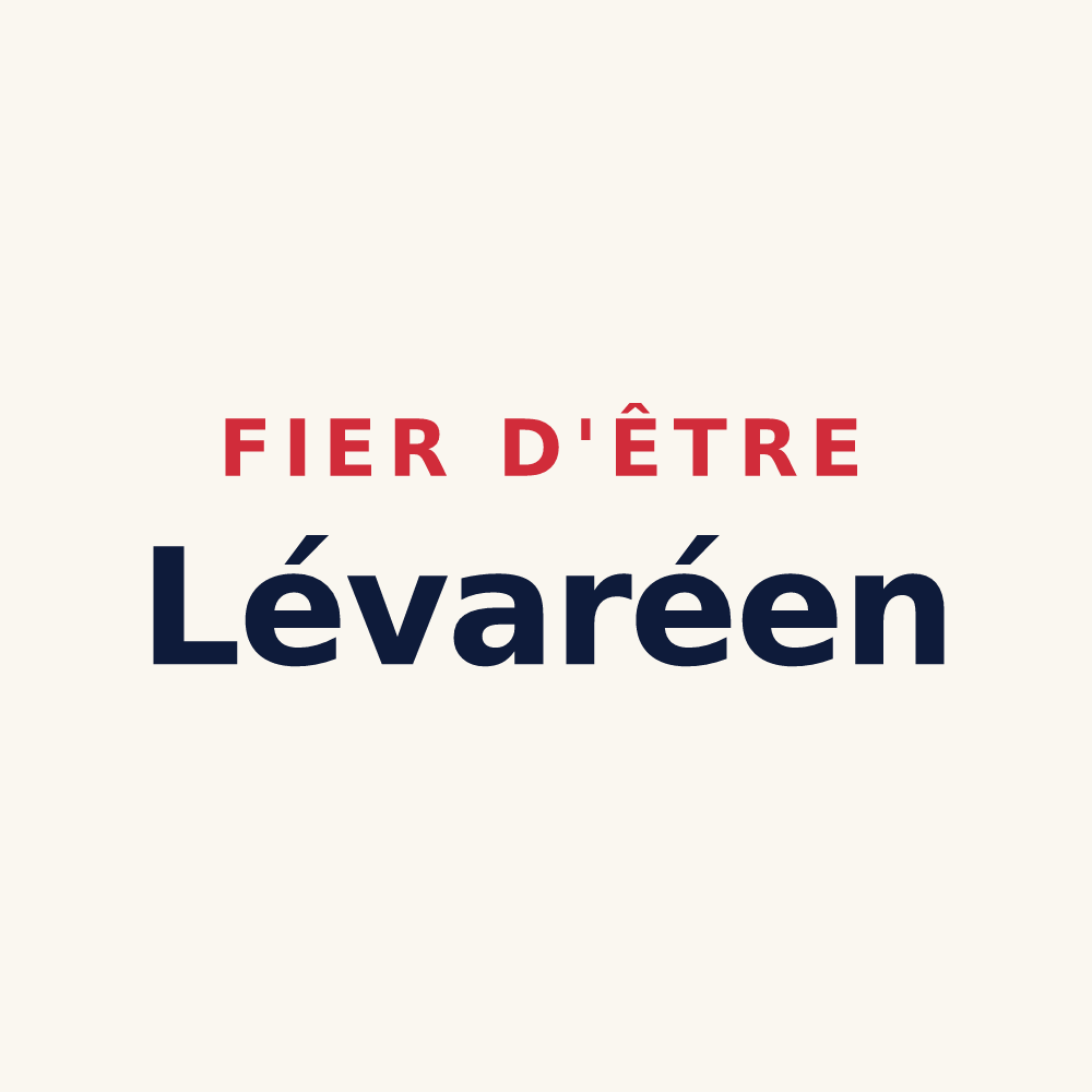 Tasse « Fier d'être Lévaréen » — design pour Levaré