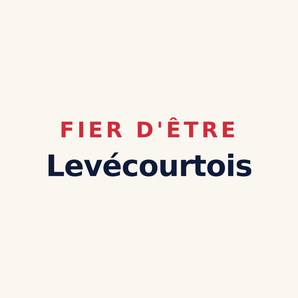 Tasse « Fier d'être Levécourtois » — design pour Levécourt