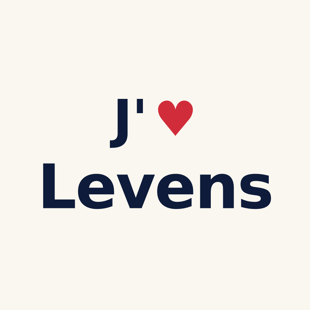 Tasse personnalisée Levens — design J'aime Levens