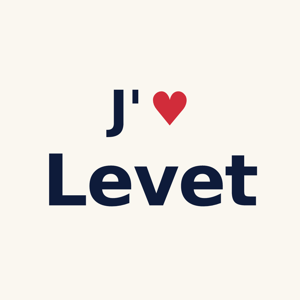 Tasse personnalisée Levet — design J'aime Levet