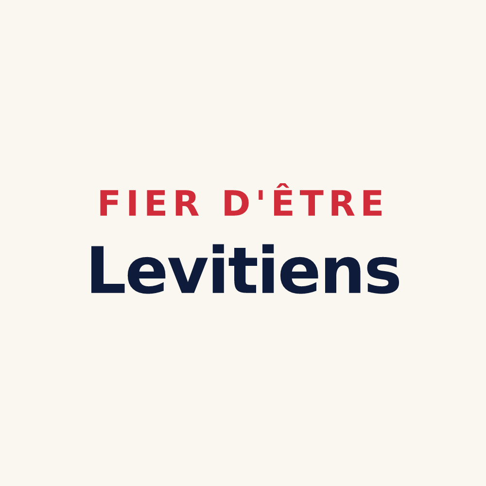 Tasse « Fier d'être Levitiens » — design pour Levier