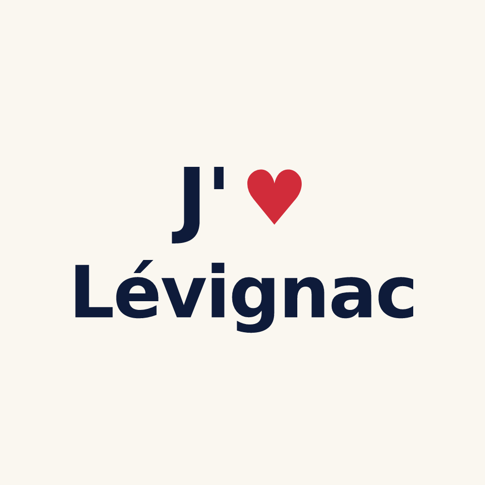Tasse personnalisée Lévignac — design J'aime Lévignac