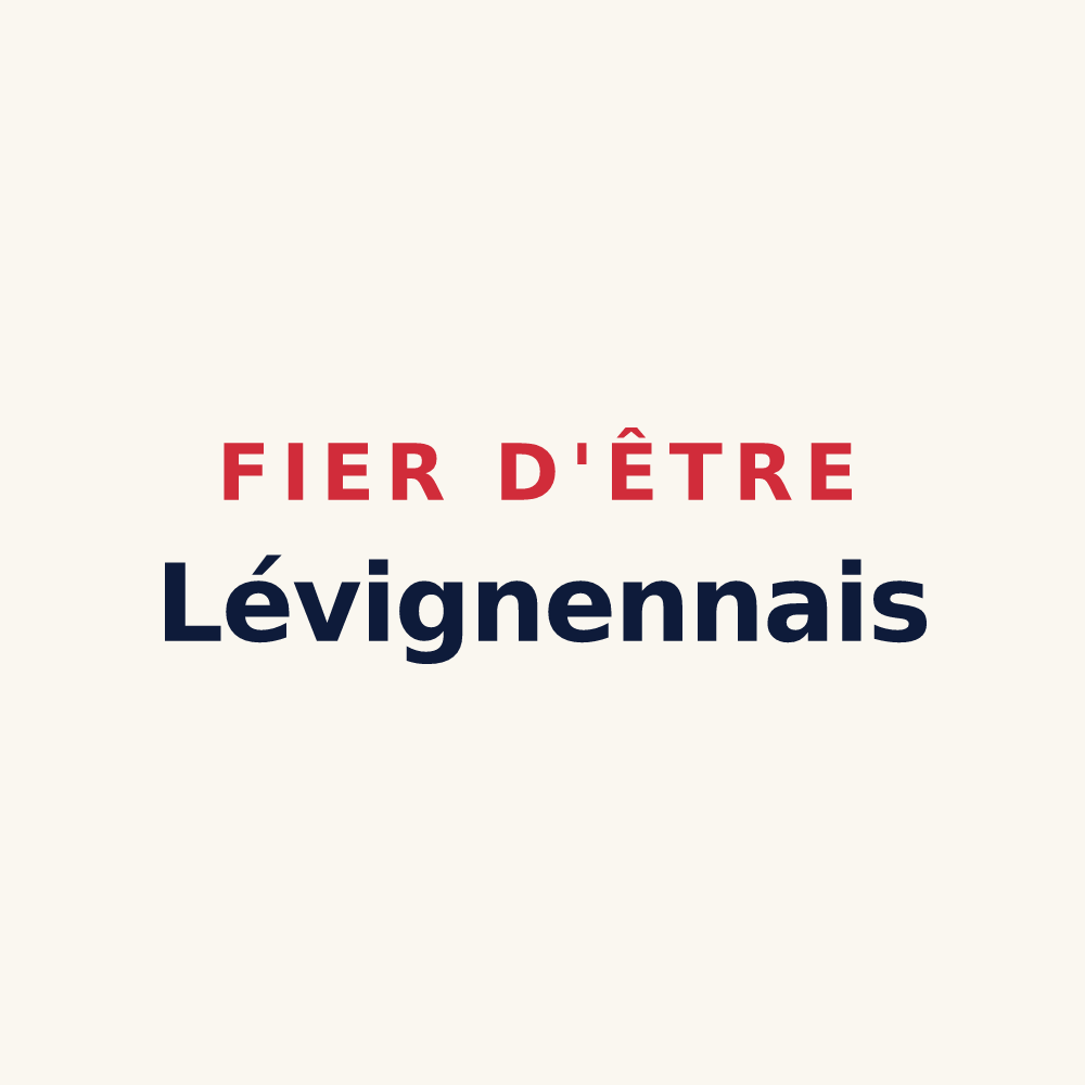 Tasse « Fier d'être Lévignennais » — design pour Lévignen