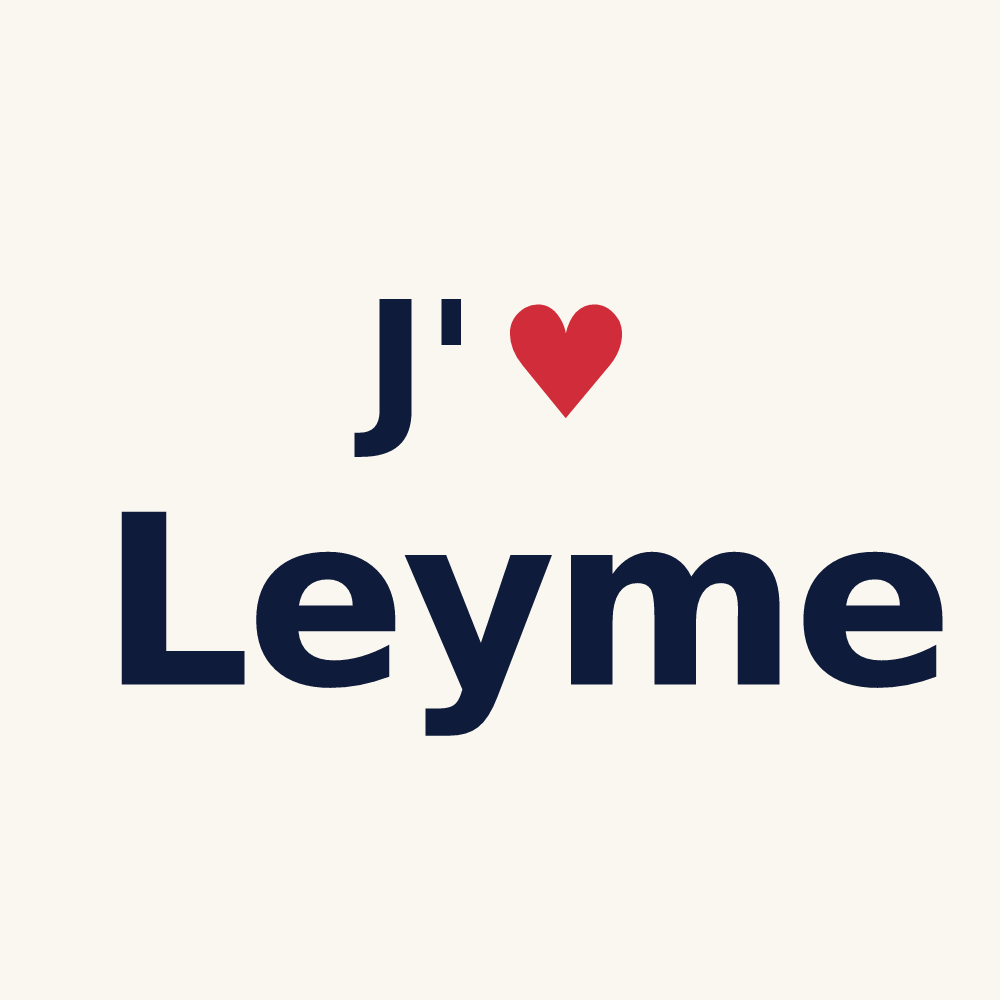 Tasse personnalisée Leyme — design J'aime Leyme