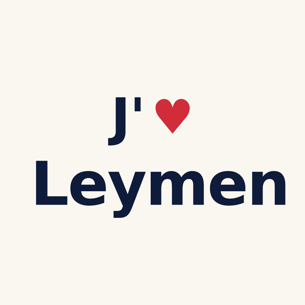 Tasse personnalisée Leymen — design J'aime Leymen