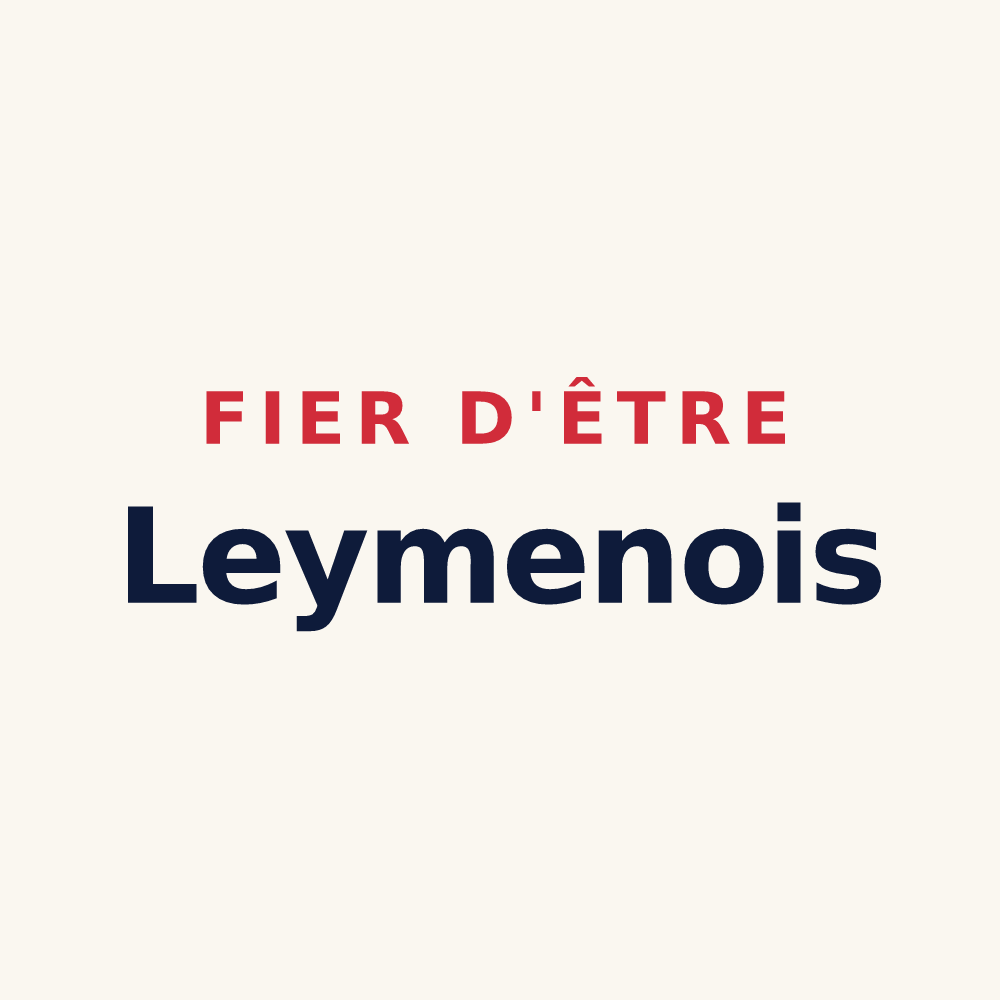Tasse « Fier d'être Leymenois » — design pour Leymen