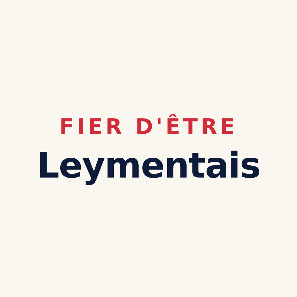 Tasse « Fier d'être Leymentais » — design pour Leyment