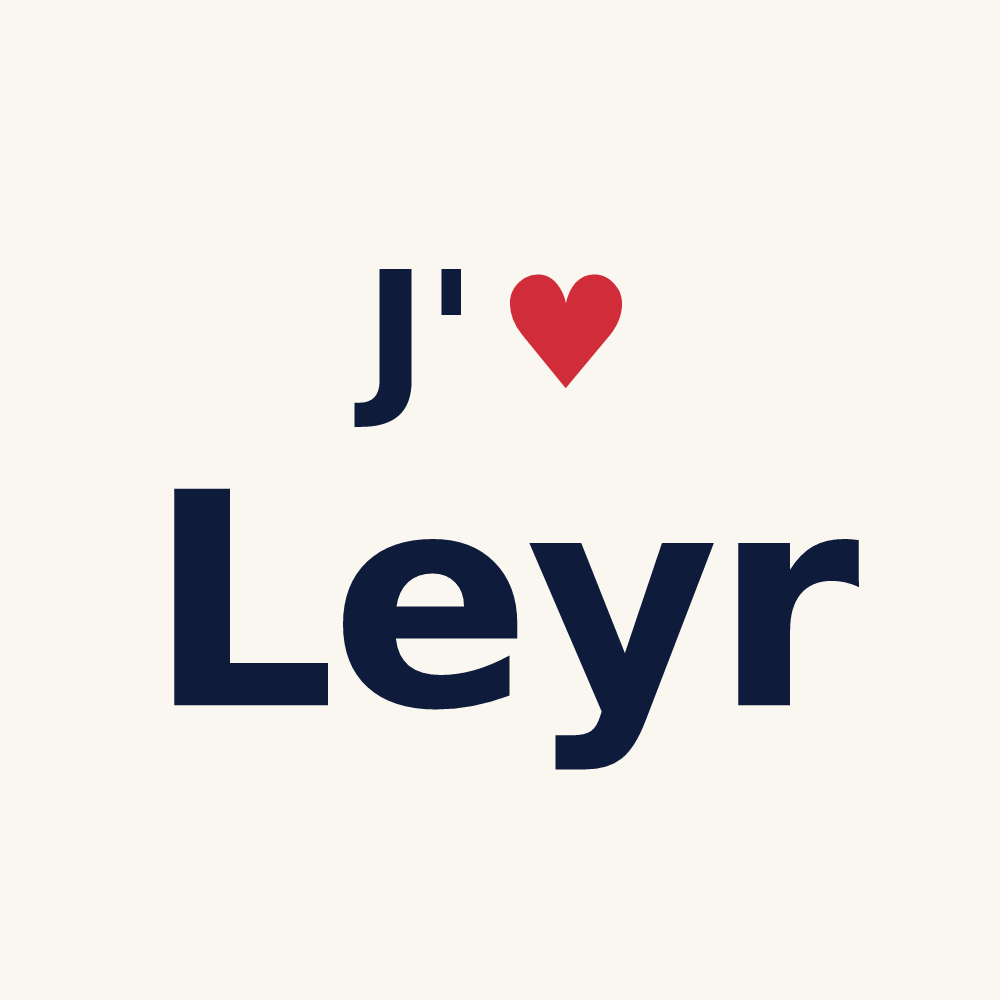 Tasse personnalisée Leyr — design J'aime Leyr