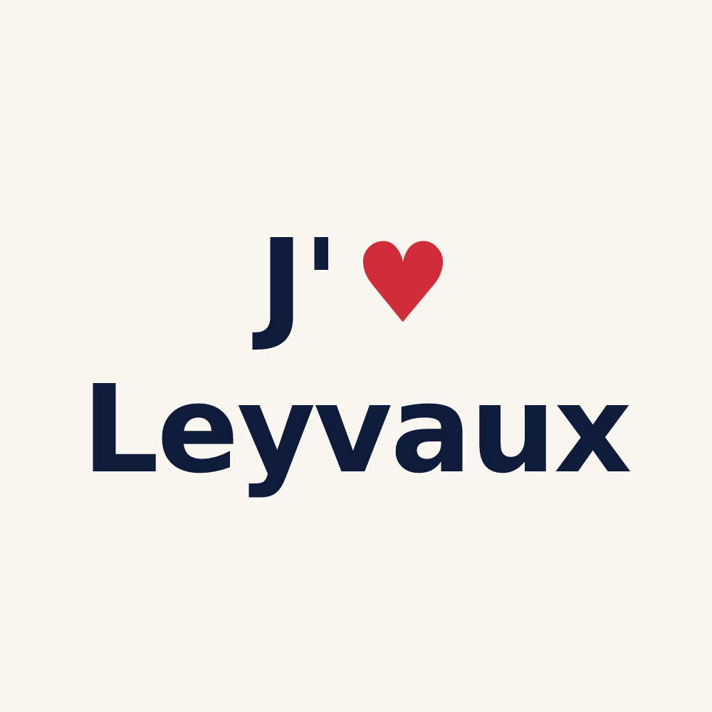 Tasse personnalisée Leyvaux — design J'aime Leyvaux