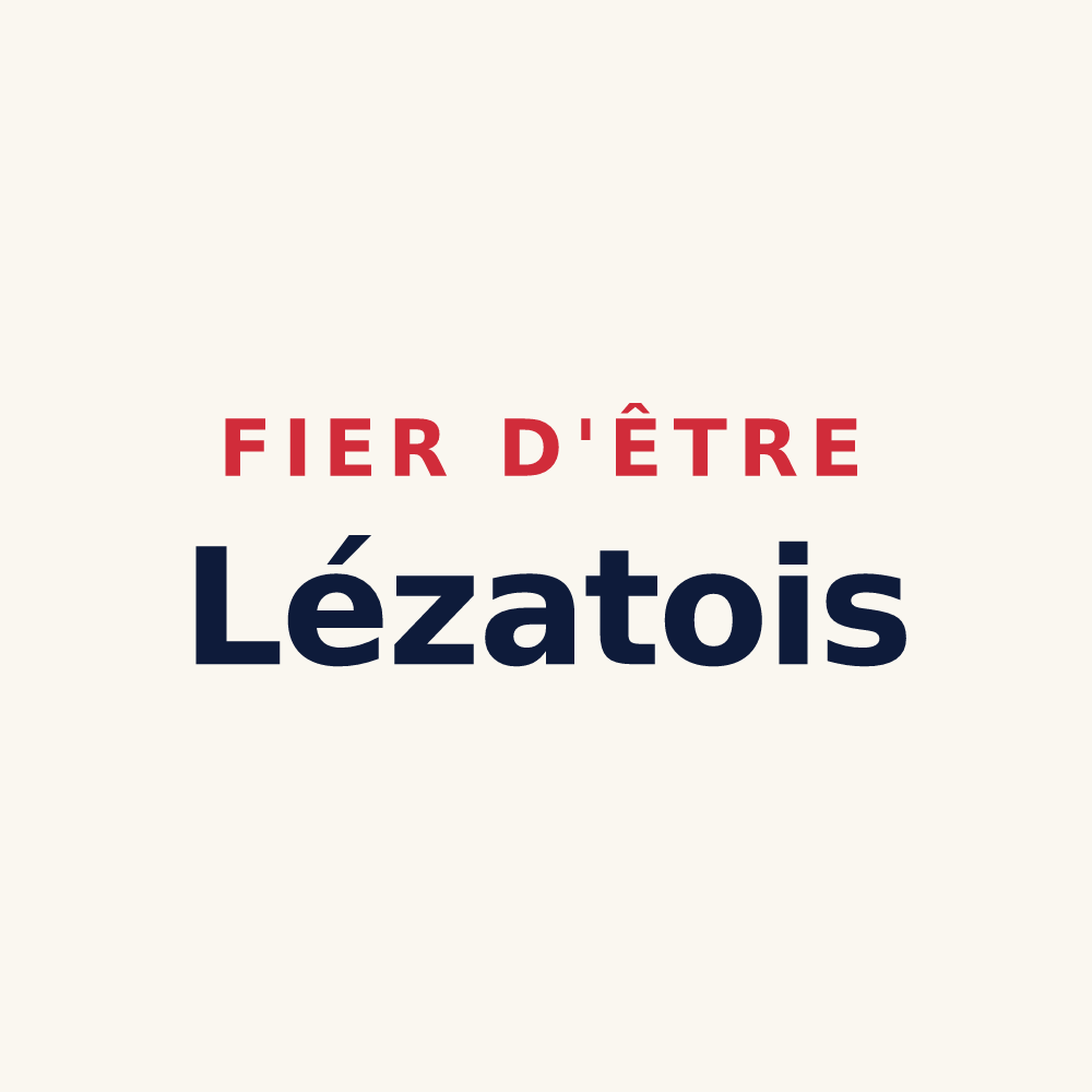 Tasse « Fier d'être Lézatois » — design pour Lézat-sur-Lèze