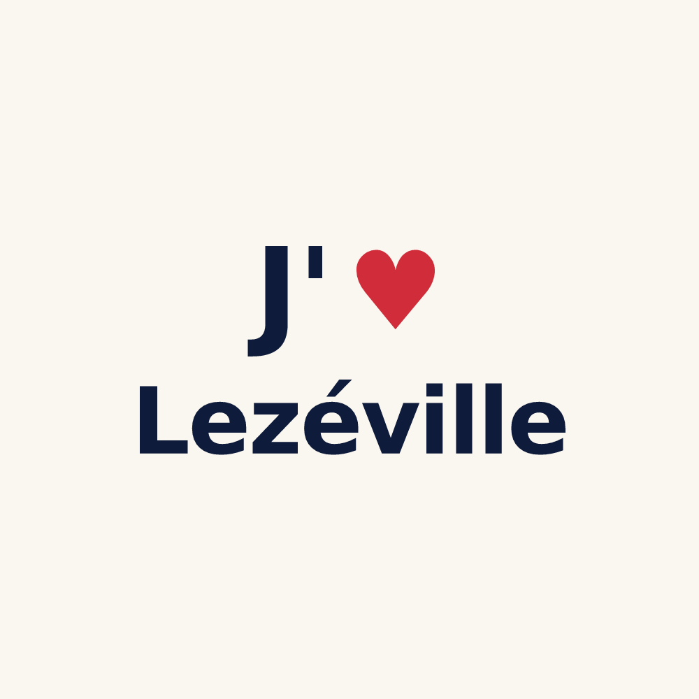 Tasse personnalisée Lezéville — design J'aime Lezéville