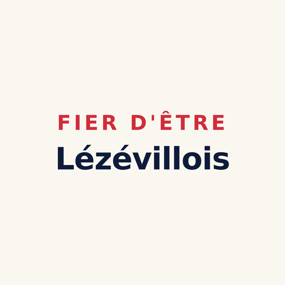 Tasse « Fier d'être Lézévillois » — design pour Lezéville
