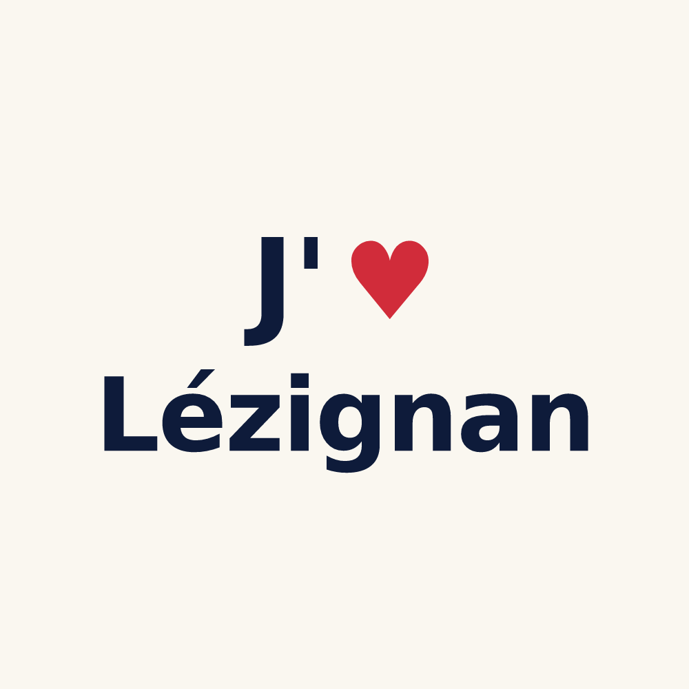 Tasse personnalisée Lézignan — design J'aime Lézignan