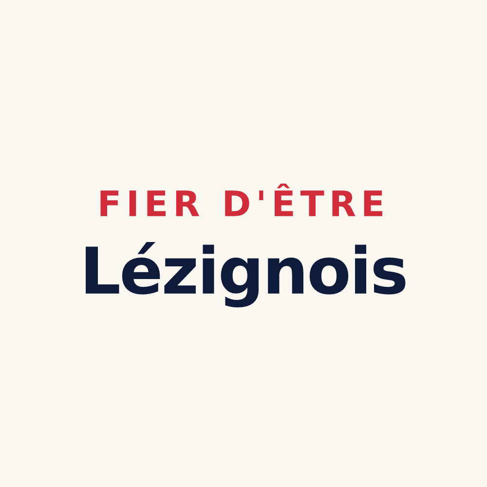 Tasse « Fier d'être Lézignois » — design pour Lézigneux