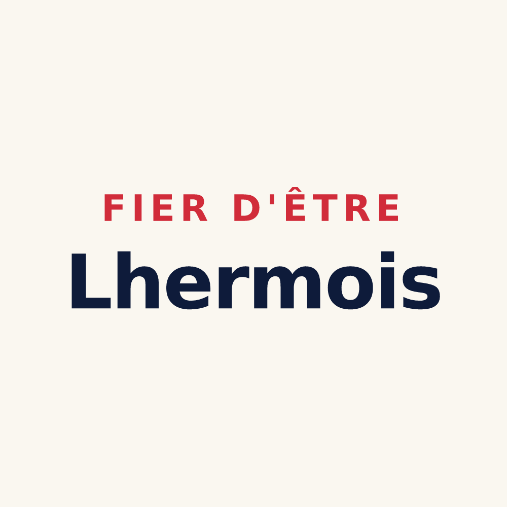 Tasse « Fier d'être Lhermois » — design pour Lherm