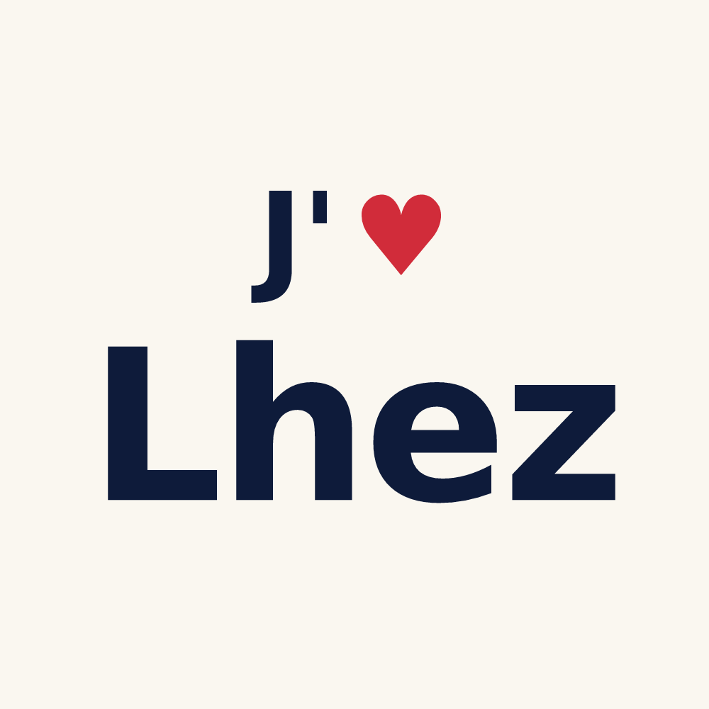 Tasse personnalisée Lhez — design J'aime Lhez