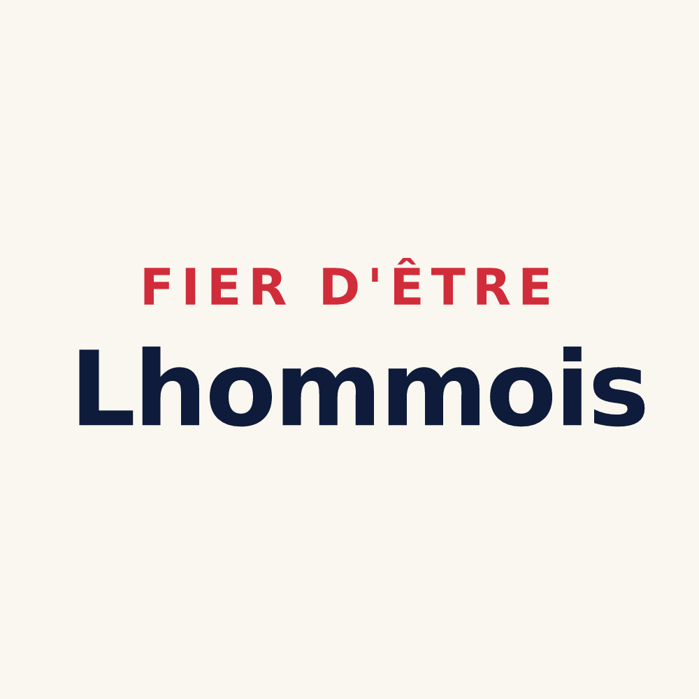 Tasse « Fier d'être Lhommois » — design pour Lhomme