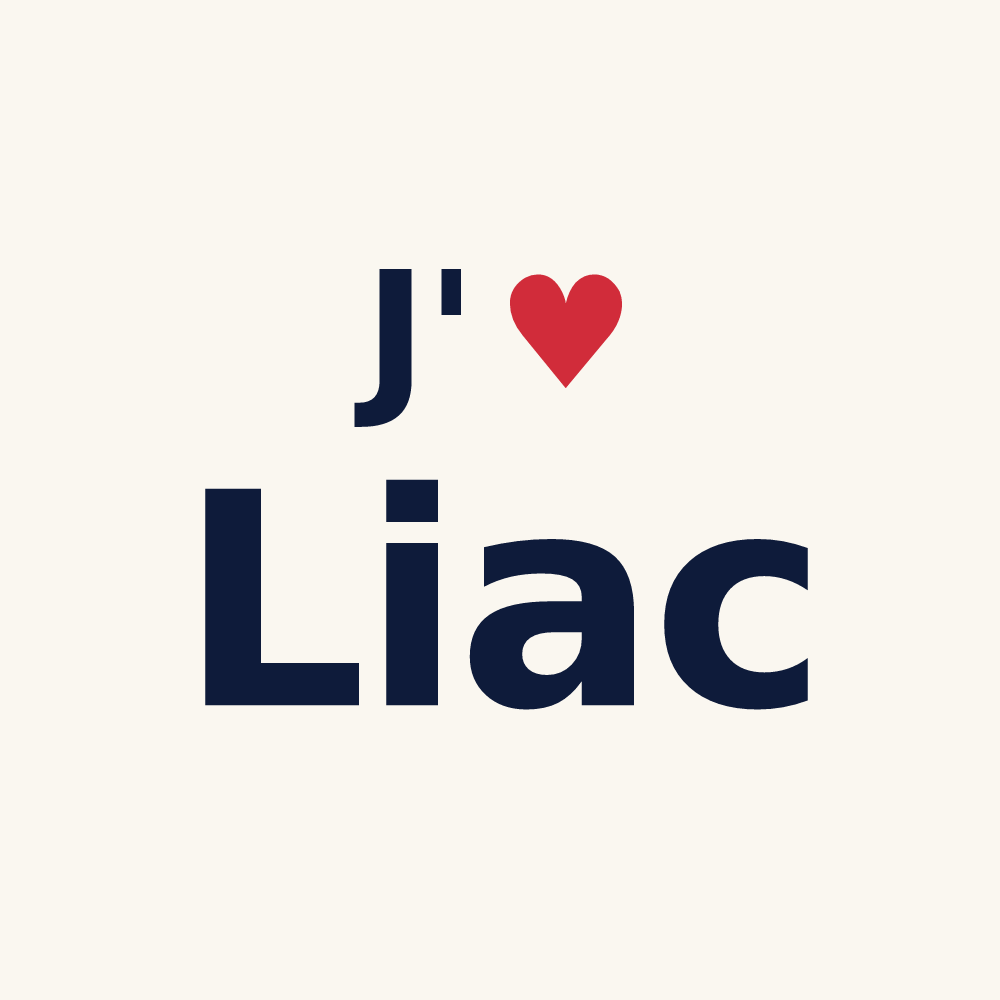 Tasse personnalisée Liac — design J'aime Liac