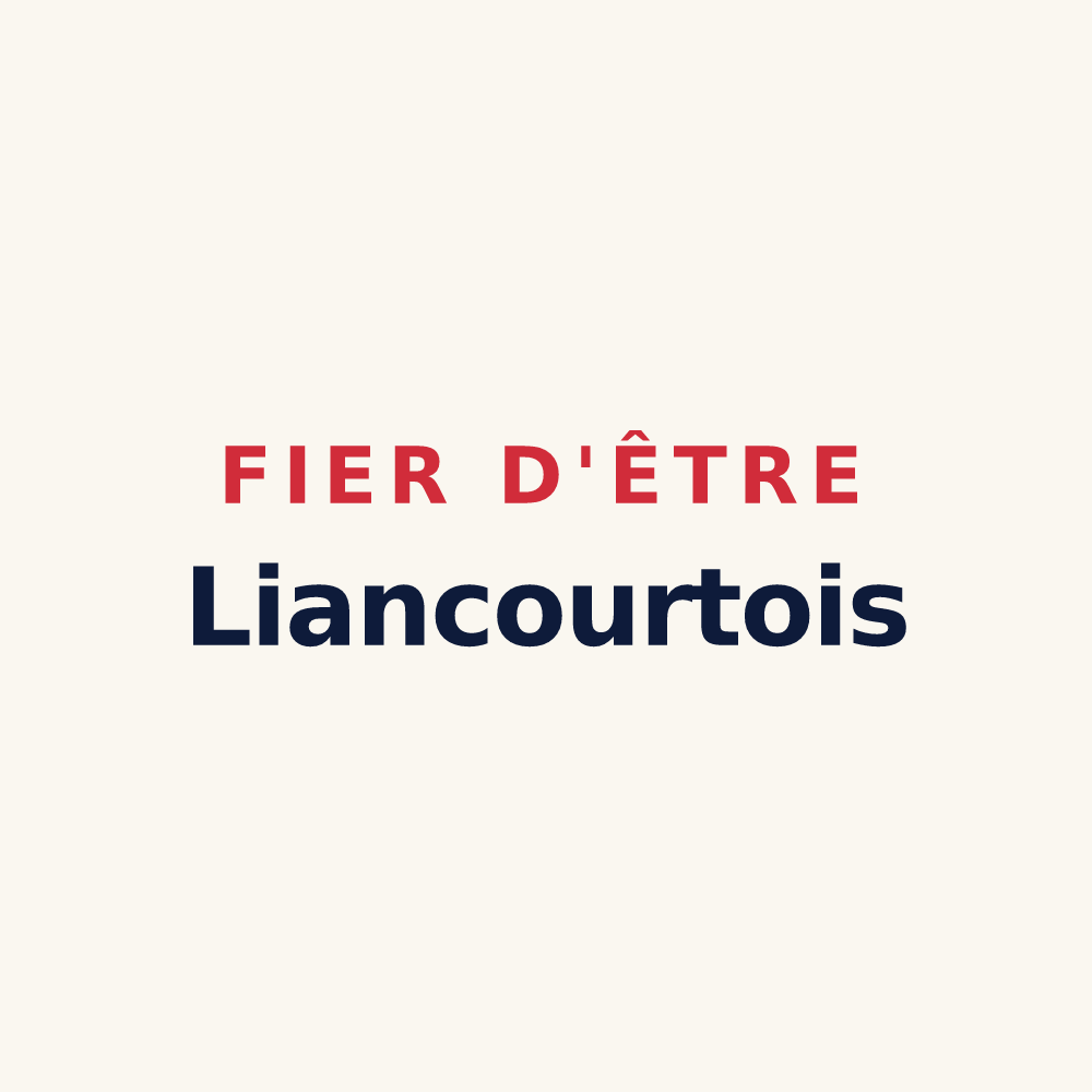 Tasse « Fier d'être Liancourtois » — design pour Liancourt-Saint-Pierre