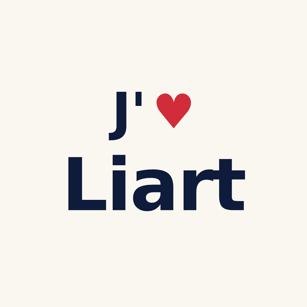 Tasse personnalisée Liart — design J'aime Liart