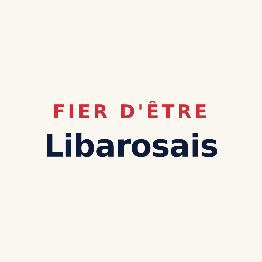 Tasse « Fier d'être Libarosais » — design pour Libaros