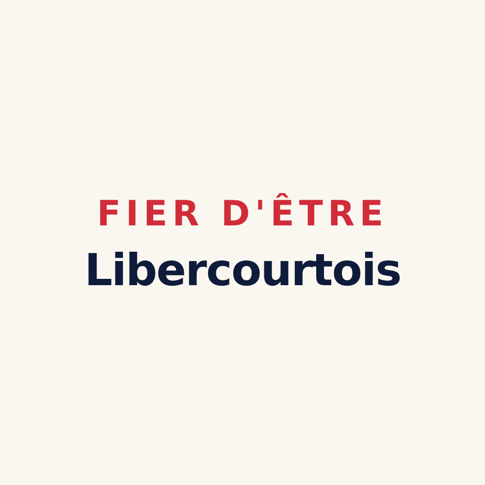 Tasse « Fier d'être Libercourtois » — design pour Libercourt