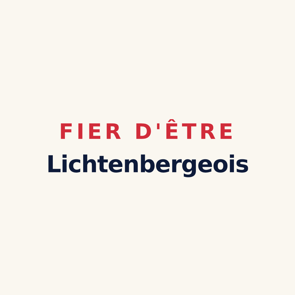 Tasse « Fier d'être Lichtenbergeois » — design pour Lichtenberg