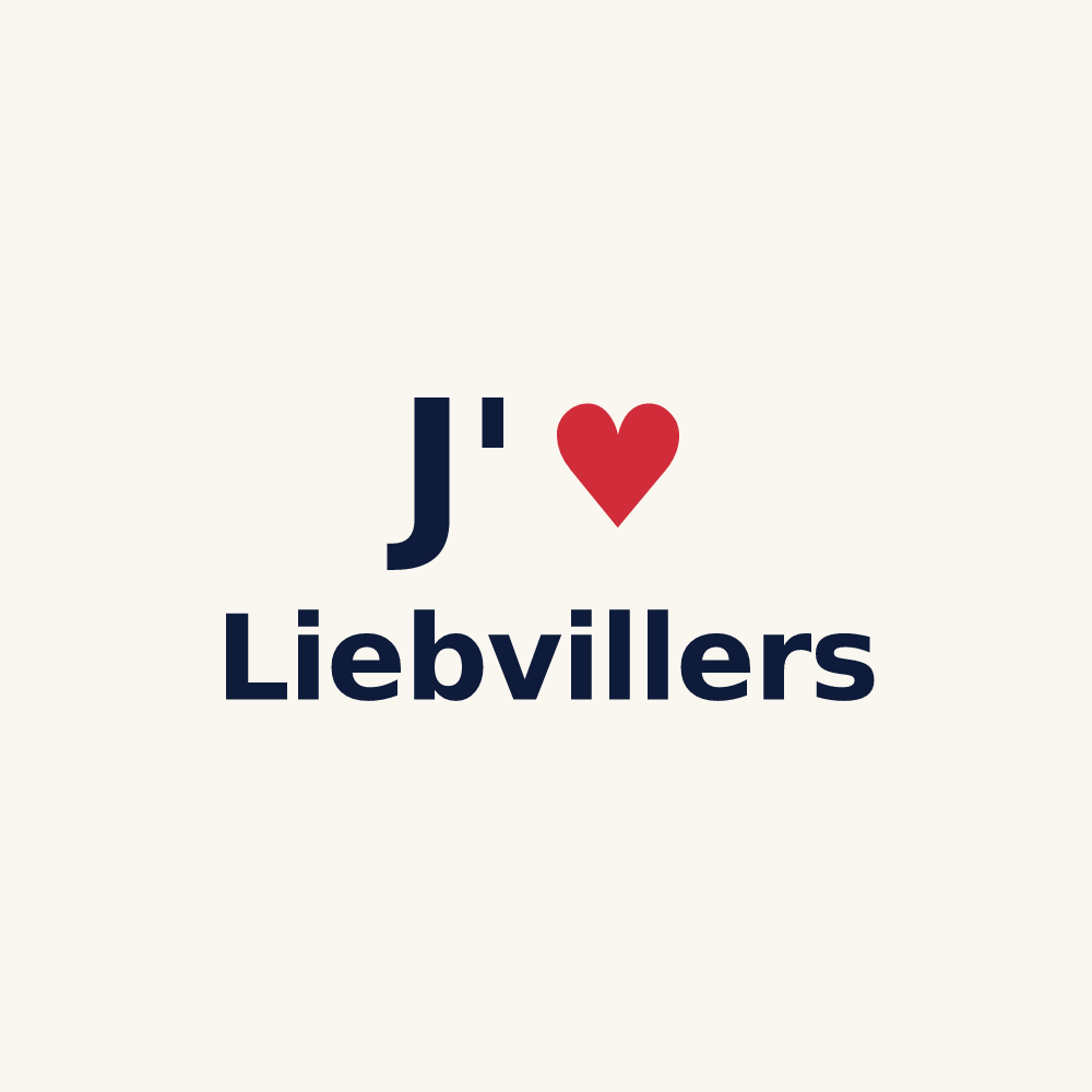 Tasse personnalisée Liebvillers — design J'aime Liebvillers