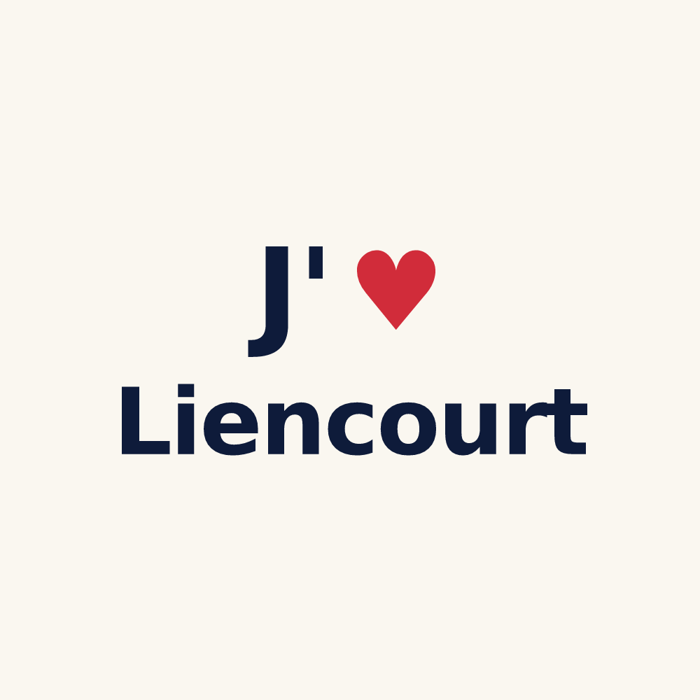 Tasse personnalisée Liencourt — design J'aime Liencourt