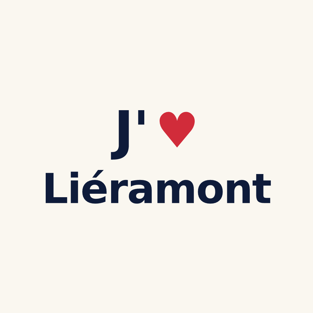Tasse personnalisée Liéramont — design J'aime Liéramont